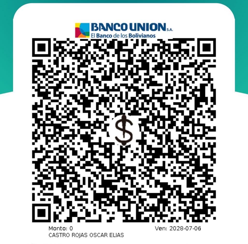 QR Banco Unión Frost Void Bolivia